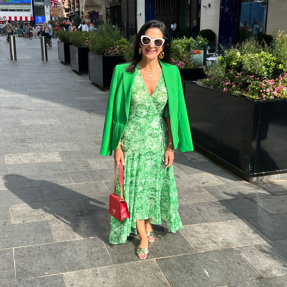 Ganni floral print dress - Picture 6 of 10